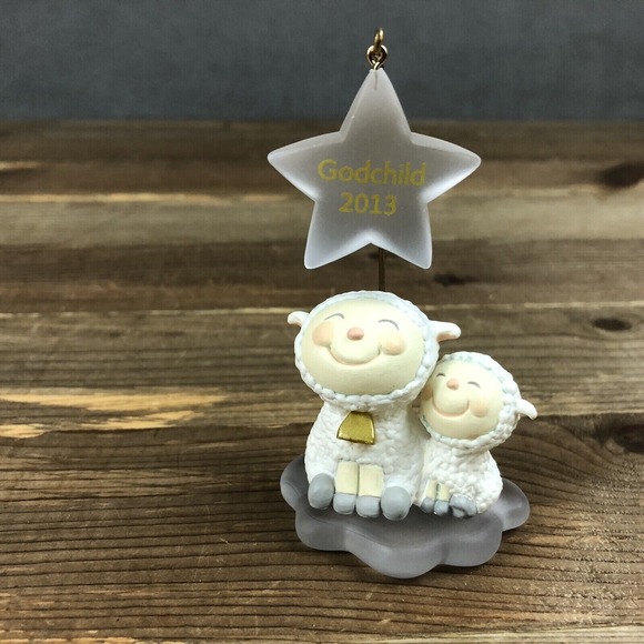 Hallmark Godchild Keepsake Holiday Christmas Ornament 2013 Ruth Donikowski - Picture 3 of 7